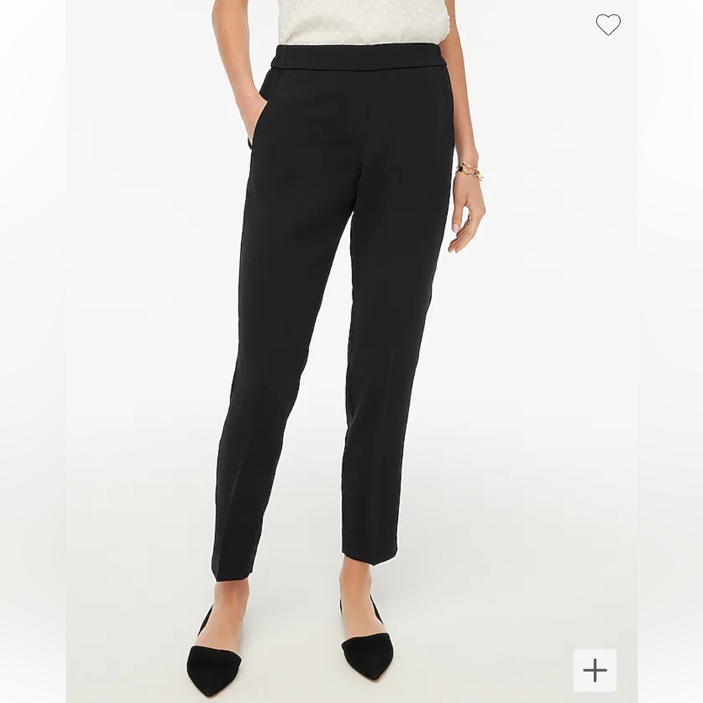 NWT J Crew Factory‎ Women’s Jamie Pant in Black Size 14